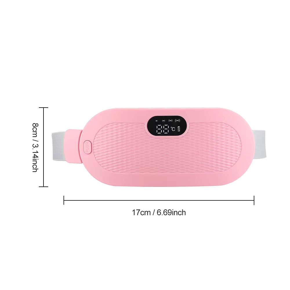 Portable Heated Menstrual Belt – Cordless Period Cramp Relief